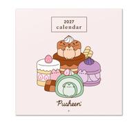 Pusheen 2027 Square Wall Calendar Official Licensed Pusheen Calendar, Monthly Grid Layout, Cute & Colourful Artwork Featuring Pusheen the Cat, Large Square Format, Gift for Pusheen Fans