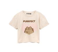 Pusheen Beige Pusheen The Cat T-shirt à manches courtes Femme