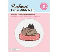 Pusheen Cross-Stitch Kit: Includes Everything You Need to Create 2 to 3 Purr-fect Projects (Choose from 8 Patterns)