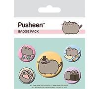 Pusheen Fancy Lot de badges, Multicolore, 10 x 12.5 cm BP80623-Multi-Color-10 x 12.5cm