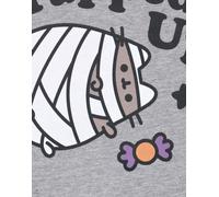 Pusheen Gris Halloween T-shirt à manches courtes Femme