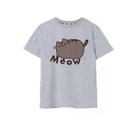 Pusheen Gris Meow T-shirt à manches courtes Fille