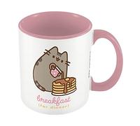 Pyramid International – Tasse céramique Pusheen – Motif crêpes 315 ml – Boîte cadeau Rose/Blanc