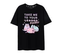 Pusheen Noir Take Me To Your Feeder T-shirt à manches courtes Femme