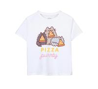 Pusheen - T-shirt PIZZA PURRTY - Fille (NS8402)