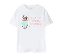 Pusheen - T-shirt TREAT YOURSELF - Femme (NS7795)