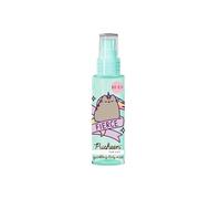 Pusheen The Cat Brume corporelle pétillante pour filles - Parfum pastèque tropicale avec particules scintillantes et effet éclaircissant - Vaporisateur de parfum fruité amusant pour adultes et enfants