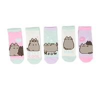 Pusheen The Cat Lot de 5 paires de chaussettes Couleurs pastel