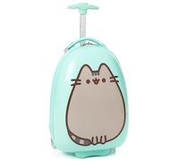 Pusheen the Cat Skye Valise Enfants | Les Filles Rose Cabine Petit Couverture Rigide Vacances Transporter sur Chariot avec poignée Extensible | Chiot de Sauvetage d’hélicoptère Personnage animé
