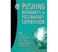 Pushing Boundaries In Postgraduate Supervision