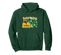 Pushing My Luck St Patrick's 67 Lucky Numbers Bulldozer Boys Sweat à Capuche