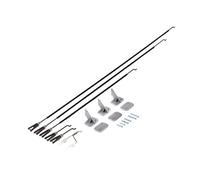 Pushrods and Control Horn Set : P-51D