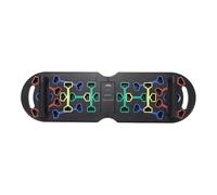 Pushup Board, Portable Pushup Strength Training Board, Muscle Equipment Home Work-out Tool for Full Body Exercise, 29.53x8.66x1.18 inches, 1.4kg, ABS Materials