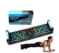 Pushup Board pour hommes, carte de fitness musculaire avec poignée non slip, fournitures d'entraînement corporel multifonctionnel, aide de formation professionnelle pour hommes et femmes