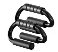 pushupHandles Floor Grips - Non Slip pushupBars, Foam Grip Strength Training Handles, Thick Cushion Stability Gym Workout Equipment | Home Fitness Training, Upper Body Strength, Indoor Exercise Ro