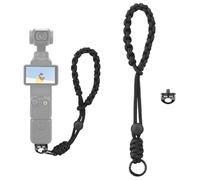 Puskaft Dragonne en Nylon pour DJI Osmo Pocket 4/3/2/Mobile 7 Pro/OM 7/6/5/4/SE/Action 5 Pro/4/3/2/INSTA360 X4/X3/X2/GO 3S/3/Gopro Series/Ace Pro 2/Pro , Sangle Réglable en Longueur avec vis 1/4"