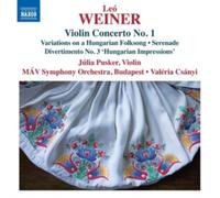 PUSKER/MAV SO BUDAPE - WEINER - VIOLIN CONCERTO NO 1 - cd - F4z