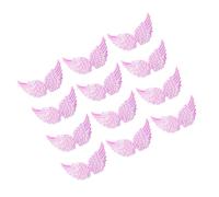 PUSOKEI 12 Pièces Appliques Ailes en Tissu pour Poupées Costume DIY (#1)