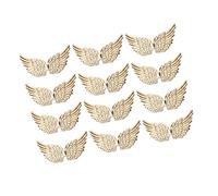 PUSOKEI 12 Pièces Appliques Ailes en Tissu pour Poupées Costume DIY (#3)
