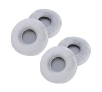 PUSOKEI 4 Pièces Coussinets d'oreillettes en Mousse de Velours |Oreillettes de Remplacement pour ATH-WS77 ATH-WS99 -WS70 YH100 MDR-V55 MDR-V500DJ (Gray)