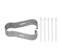 PUSOKEI 5 Embouts de Stylet pour Tab S6/S7/S7+/S6 Lite/Note10/Note 5G/Note10+/Note10+ 5G/Note20, Pointes de Stylet Tactiles de Remplacement Portables et Sensibles (Blanc)