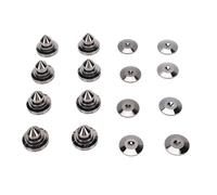 PUSOKEI 8PCS Pointes de Découplage en Cuivre pour Enceintes avec Plots