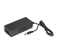 PUSOKEI Adaptateur d'alimentation pour Chargeur 29,4 V 2A, Chargeur de Batterie Li-ION avec Prise 5,5 x 2,5 mm avec Protection Contre Les surintensités, sûre(Noir)