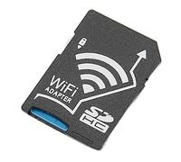 PUSOKEI Adaptateur WiFi pour Carte SD, Adaptateur WiFi TF vers Carte SD, Adaptateur de Carte Mémoire, Transmission sans Fil, Connectez Jusqu'à 3 Appareils, Adaptateur WiFi SD pour Téléphone, Tablette