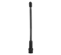 PUSOKEI Antenne à Ressort BNC-mâle 3dBi 400-470MHz 50W 50ohm pour Radio-Amateur Talkie-Walkie ICOM IC-V9, antenne à Ressort Professionnelle 16 cm/6,30 Pouces Antenne UHF(Noir)