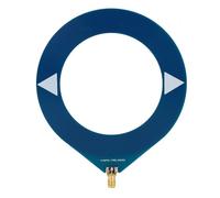 PUSOKEI Antenne Boucle 10 KHz-180 MHz |Convertisseur Basse Impédance d'interface SMA pour Radio Donut WB ((Bleu) SMA Femelle)