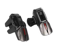 PUSOKEI Bouton Gachette Métal pour Jeux, Réaction Rapide, pour Téléphone | Mobile Game Trigger for 6 Fingers, Wide Compatibility, Durable Alloy, Easy to Use