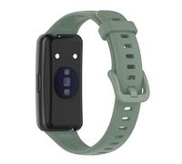 PUSOKEI Bracelet de Rechange en TPU pour Montre Intelligente, Couleur Riche, Compatible avec Le Bracelet 7, Taille Réglable, Matériau Doux et Respectueux de la Peau (Vert Gris)