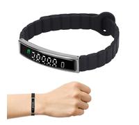 PUSOKEI Bracelet Intelligent, Tracker de Fitness Multifonctionnel avec Notifications D'appel BT 5.3 et Photographie à Distance, Preuve de l'eau pour la Natation et Les Activités (Black)