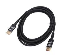 PUSOKEI Câble DisplayPort 8K 60 Hz, Port D'affichage UHD vers Câble de Port D'affichage, Prise en Charge 2K 240 Hz/4K 144 /1080P 240, Compatible avec DP 1.3/1.2/., pour Mon