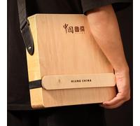 PUSOKEI Cajon Polyvalent en Bois, Tambour à Main Plat 3 en 1, Instrument de Percussion pour les Mélomanes de Fusion Sonore sans Fin, Musiciens Itinérants, Bois de Bouleau, de Zèbre