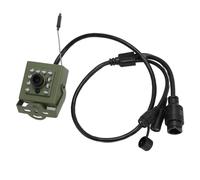 PUSOKEI Caméra pour Oiseaux, Caméra WiFi pour Nichoir à Oiseaux, Projecteur Infrarouge Grand Angle, Vision Nocturne, Caméra de sécurité WiFi, Installation Facile sur la Plupart des