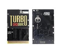 PUSOKEI Carte de Cartouche de Jeu 1000 en 1 pour Moteur PC et Console TurboGrafx-16, Carte de Console de Jeu de société Black Gold avec Mémoire 8G