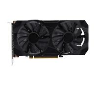 PUSOKEI Carte Graphique de Jeu GTX1660ti 6 Go, Carte Vidéo GDDR6 avec HDMI et DisplayPort, Refroidissement à Double Ventilateur, Prend en Charge Les Jeux AAA 1080p