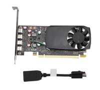 PUSOKEI Carte Graphique Quadro P620, 2 Go 128 Bit 512 Cures Cores, PCI Express 3.0 X16, Support 4K 4X MiniDisplayport, avec Refroidissement du Ventilateur de
