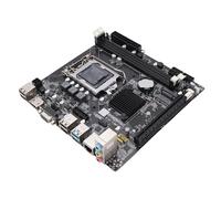 PUSOKEI Carte Mère de Jeu H81, Carte Mère D'ordinateur Mini ITX, DDR3 Double Canal, LGA 1150, Disque Dur M.2 Nvme et Emplacement WiFi, Série ATA3.0 6 GB/s, PCI E X16, Ports E/S