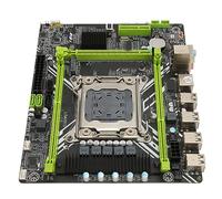 PUSOKEI Carte Mère D'ordinateur X79D 2.0 LGA 2011, Carte Mère de PC de Bureau DDR3 Double Canal, Prise en Charge de L'interface M.2 NVME Carte Mère de Jeu ATX