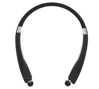 PUSOKEI Casque Tour de Cou - Casque Bluetooth Stéréo sans Fil Pliable avec écouteurs Rétractables avec Fonction de Numérotation Vocale