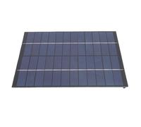 PUSOKEI Chargeur de Panneau Solaire, Cellule Solaire Polycristalline 6 W avec Sortie de Type C, Petit Panneau étanche pour Rideau de Ventilateur Lumineux, Caméra de sécurité Extérieure