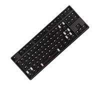 PUSOKEI Clavier Mécanique Modulaire RVB 87 Touches, Kit de Bricolage pour Clavier Gamer GMMK 80% TKL, Clavier de Jeu personnalisé avec Commutateur D'échange à Chaud avec Récepteur 2,4 G (Noir)
