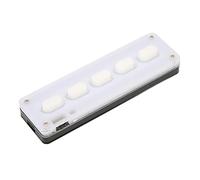 PUSOKEI Clavier Programmable à 5 Touches, USB Filaire et sans Fil BT Dual Mode Mini Clavier de Jeu Programmable Silencieux en Silicone pour Le Bureau, la Musique, Le Contrôle Industriel (Blanc)