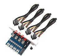 PUSOKEI Commutateur d'alimentation pour Disque Dur PH001, Disque Dur SATA 15P Module de Contrôleur d'alimentation, Interrupteur à Verrouillage Automatique pour Lecteur Optique D'Ordinateur Bureau