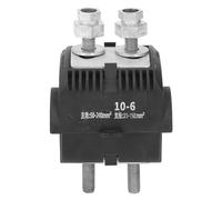 PUSOKEI Connecteur de Perçage D'isolation de Terre, Conception de Coque Isolée Durable pour une Longue Durée de Vie, 1 X Connecteur D'isolation 35-150 mm², Couvercle de Ligne de Dérivation, Idéal