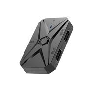 PUSOKEI Convertisseur de Clavier et de Souris, Convertisseur de Mappage de Clavier et de Souris, Stockage Cloud de Cartographie Personnalisée, Adaptateur de Jeu Mobile avec Câble de