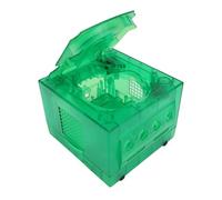 PUSOKEI Coque Transparente du Boîtier |Remplacement de la Console de Jeu pour DOL-001 DOL-101 (Vert foncé Transparent)