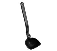 PUSOKEI Cuillère de Service en Plastique, Louche, Anti-chaleur, Raclage | Ustensile de cuisine polyvalent, poignée ergonomique, repose sur le bord de la casserole, rangement facile à suspendre,